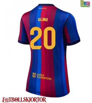 Barcelona Dani Olmo #20 Hemmatröja Dam 2026-27 Kortärmad